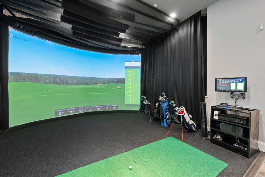 HD Golf Simulator Ultimate Entertainment Package